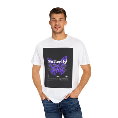 Camiseta unisex teñida en prenda