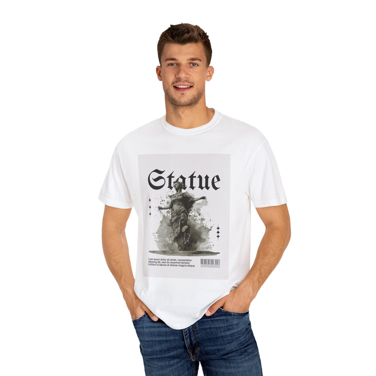 Copia de Camiseta Unisex Teñida en Prenda