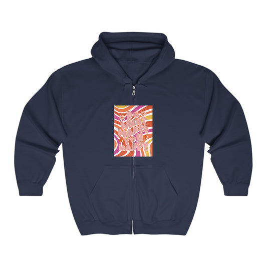 Sudadera con capucha y cremallera completa Heavy Blend™ unisex