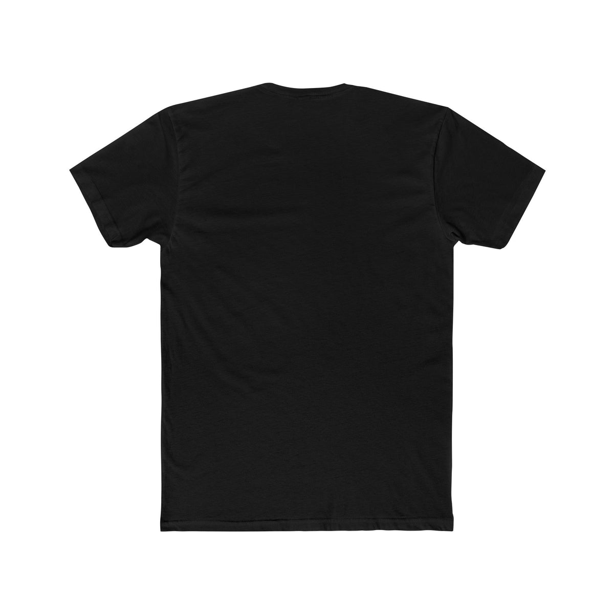 Camiseta de algodón unisex con cuello redondo