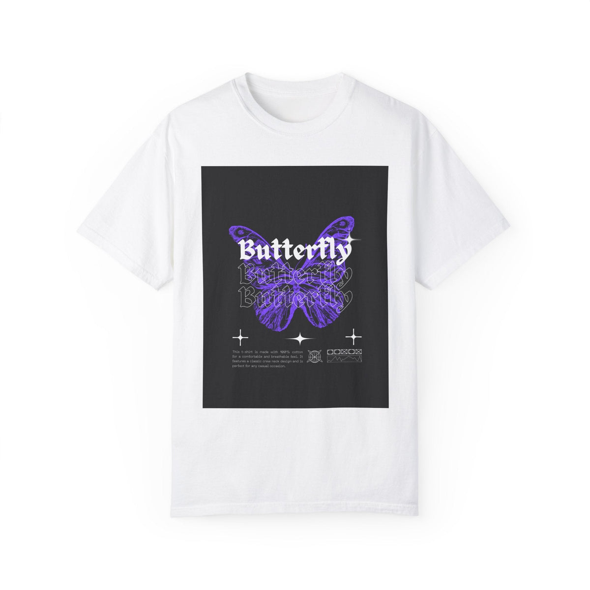 Camiseta unisex teñida en prenda