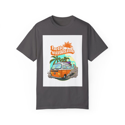 Camiseta unisex teñida en prenda