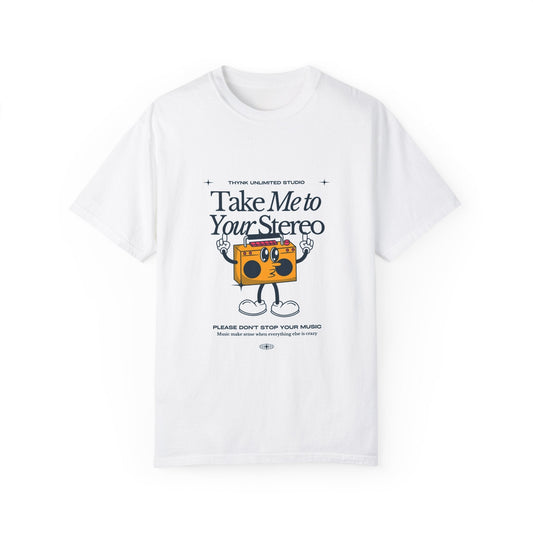 Camiseta Unisex Teñida en Prenda